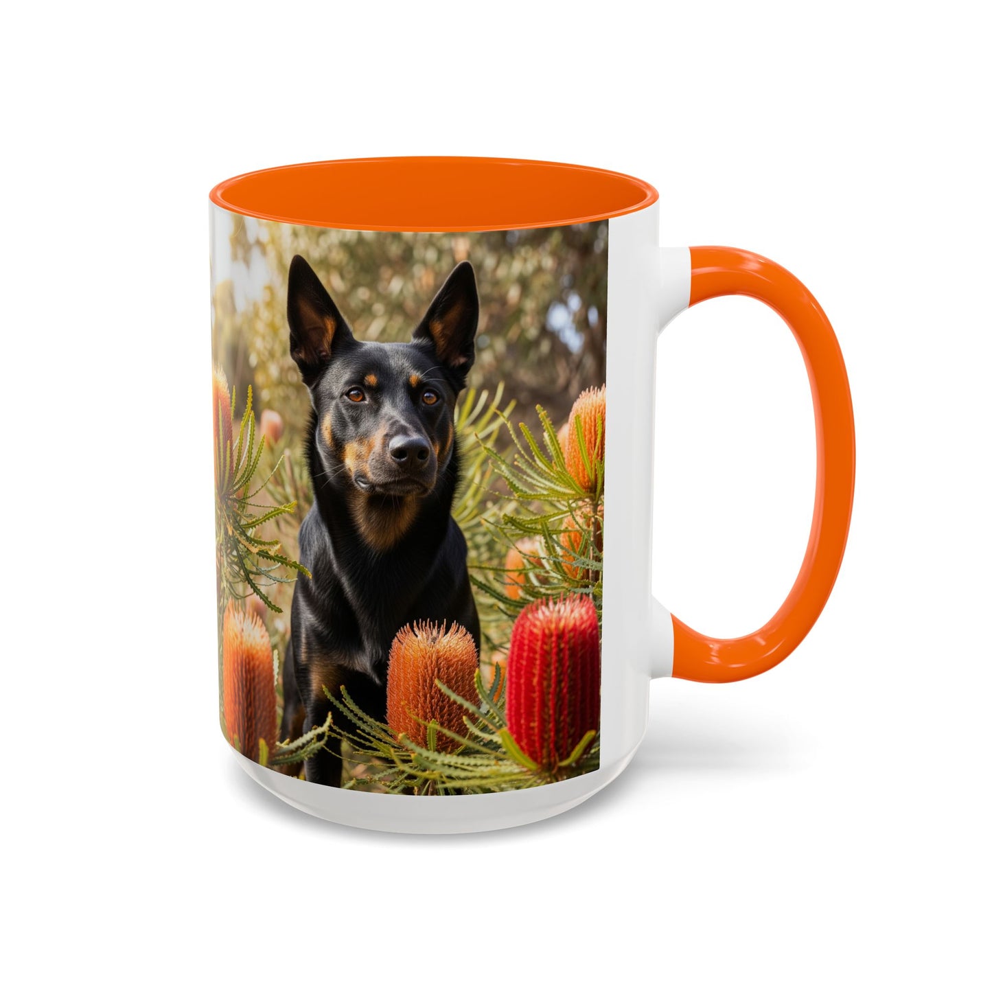 Working Kelpie Accent Coffee Mug - Perfect Gift for Dog Lovers