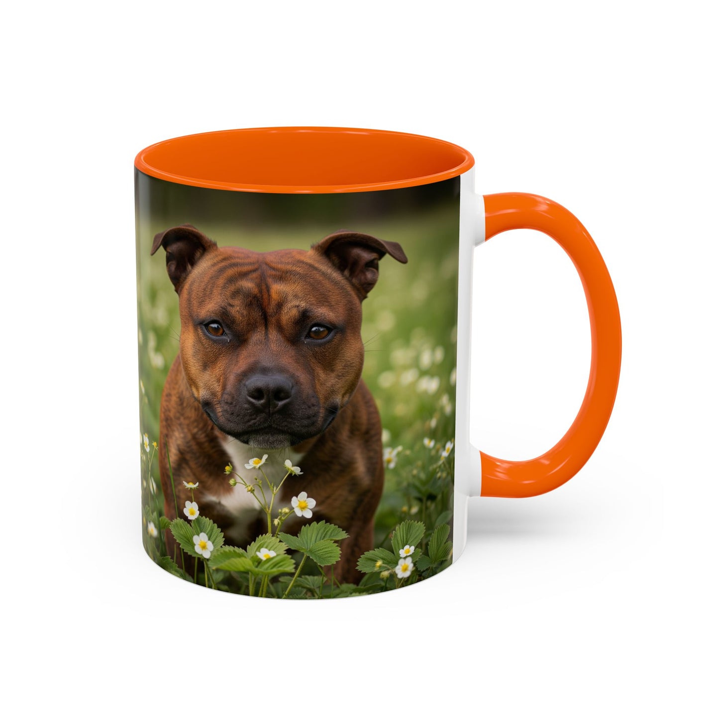 Staffordshire Bull Terrier Accent Coffee Mug - Perfect Gift for Dog Lovers