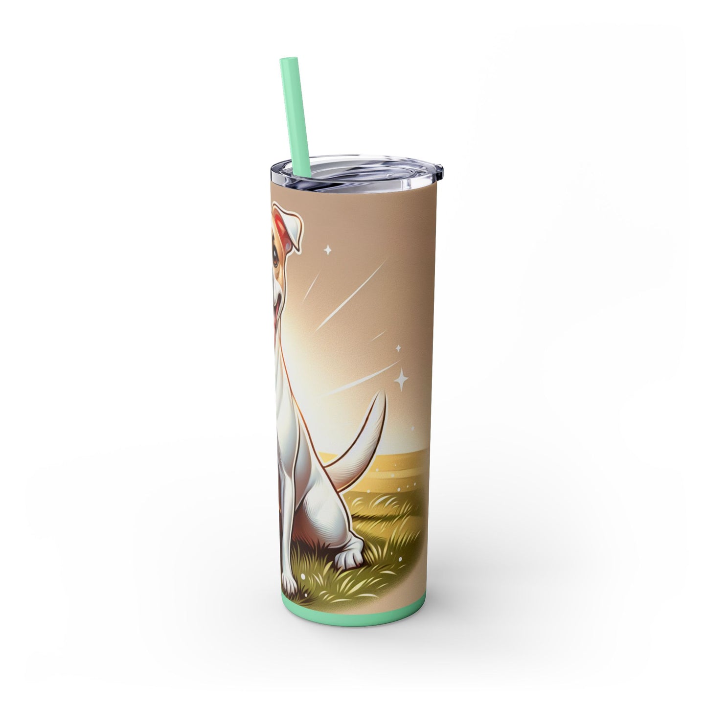 Gull Terrier Tumbler with Straw, 20oz