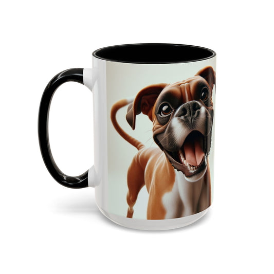 Boxer Accent Coffee Mug - Perfect Gift for Dog Lovers