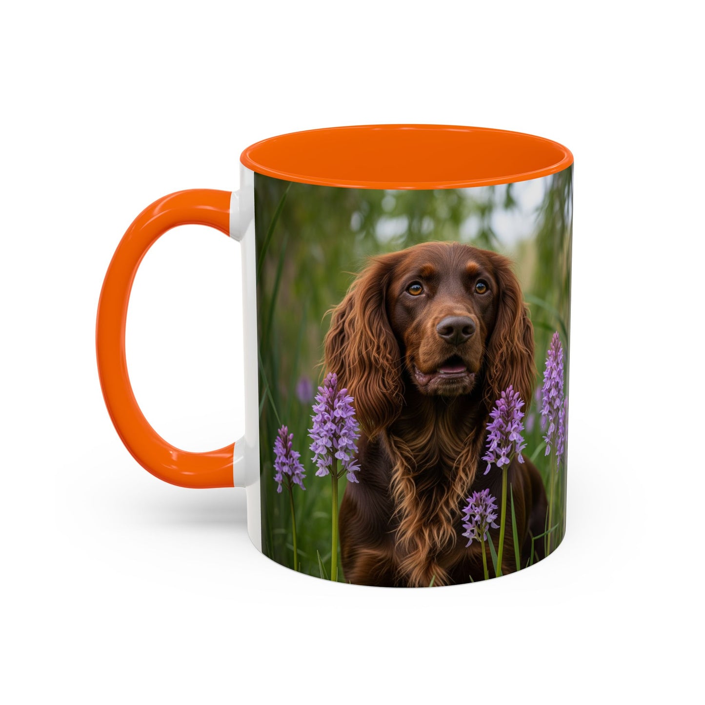 Mug à café à motif épagneul Pont-Audemer - Cadeau idéal pour les amoureux des chiens