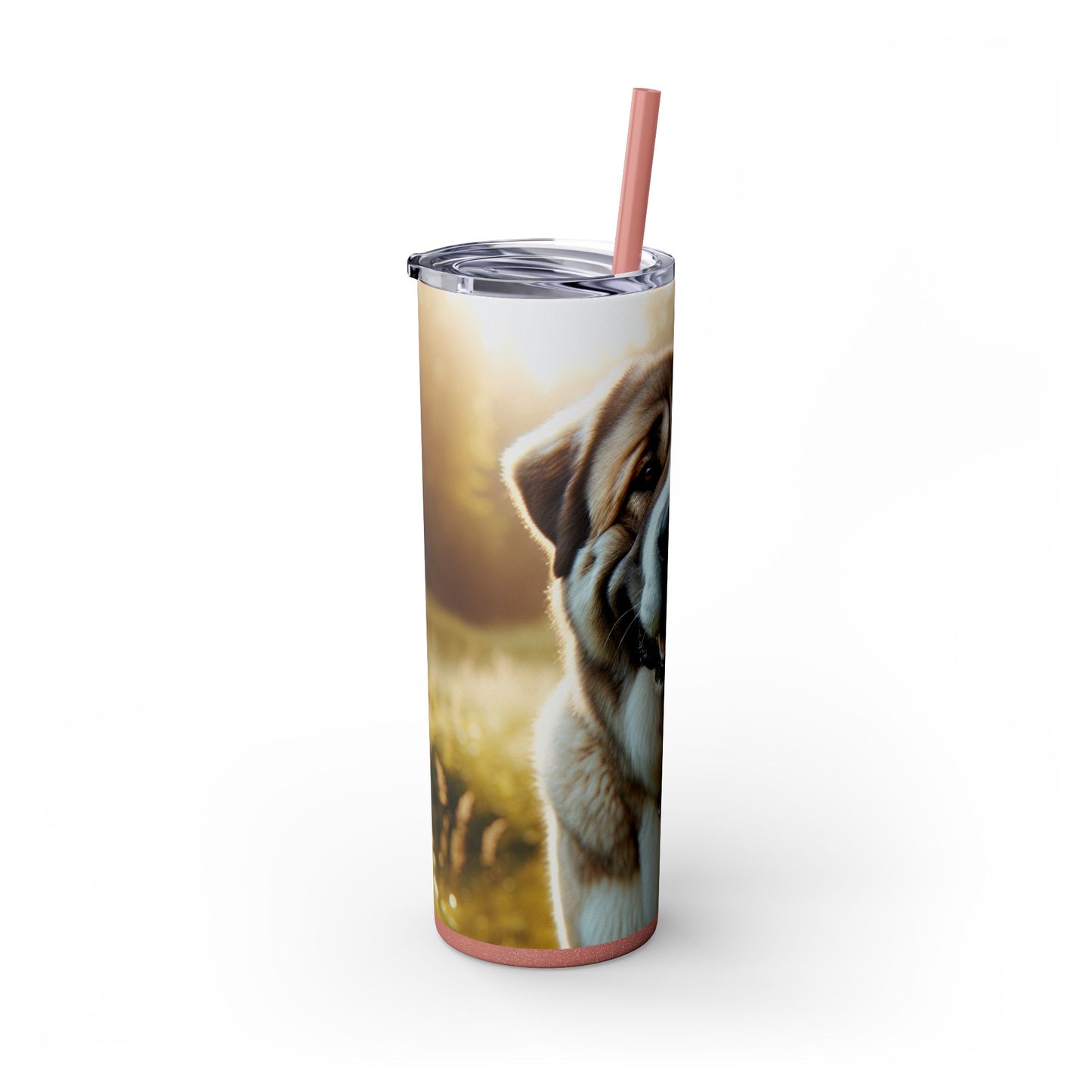 Gobelet isotherme à paille en forme de berger d'Asie centrale, 590 ml