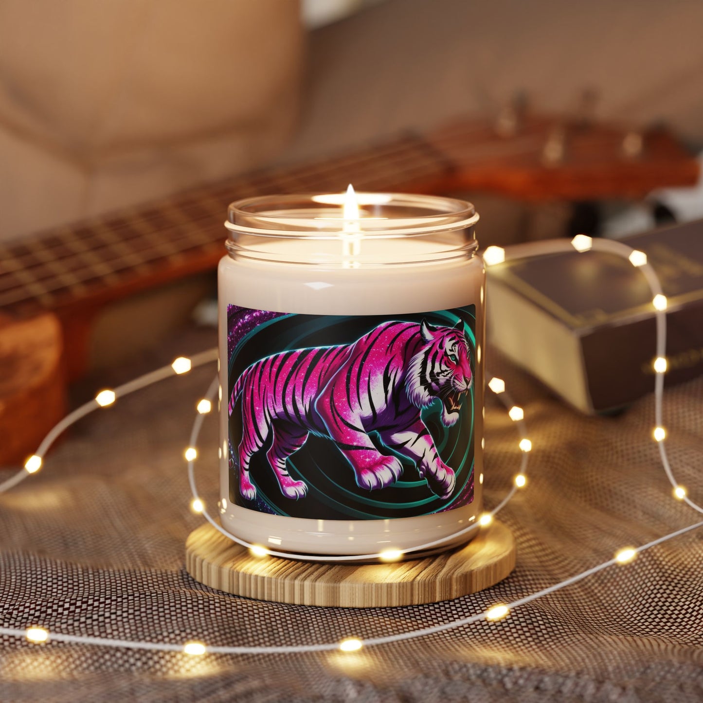 Psychedelic Tiger- Scented Soy Candle, 9oz