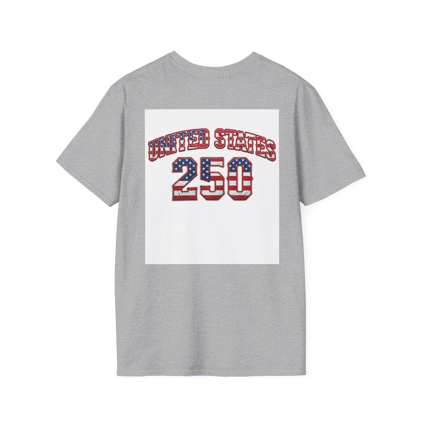 Patriotic T-Shirt — American Flag Dog Tee
