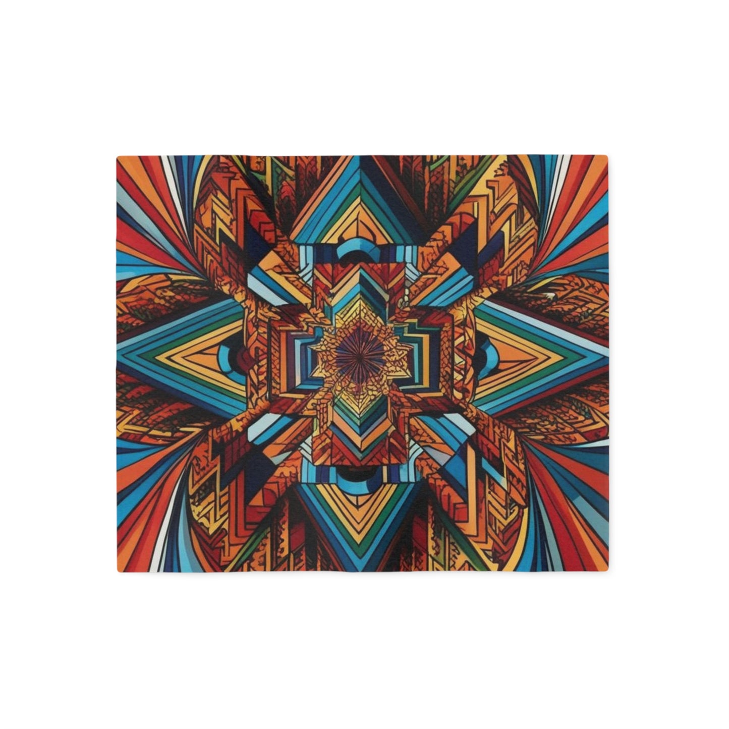 Sweat-shirt/couverture à illusion d'optique