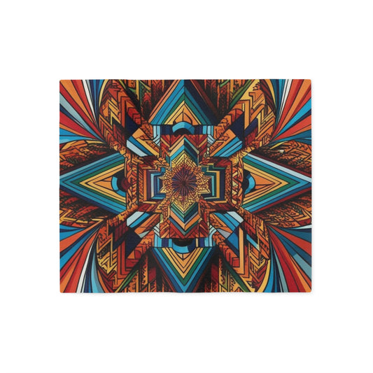 Optical Illusion Sweatshirt Blanket