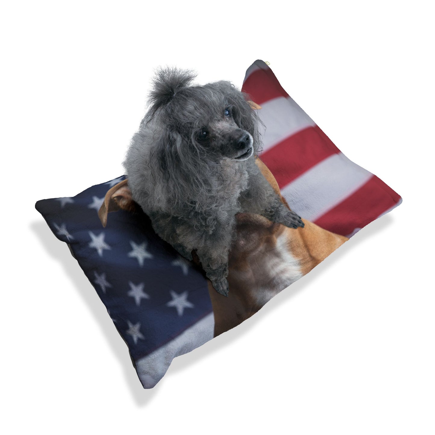 American Pit Bull Terrier Patriotic Pet Bed