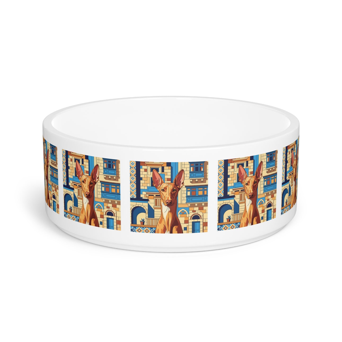 Pharaoh Hound Pet Bowl