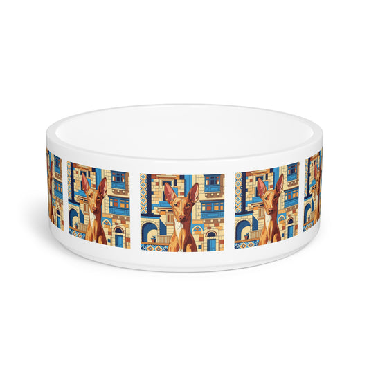 Pharaoh Hound Pet Bowl