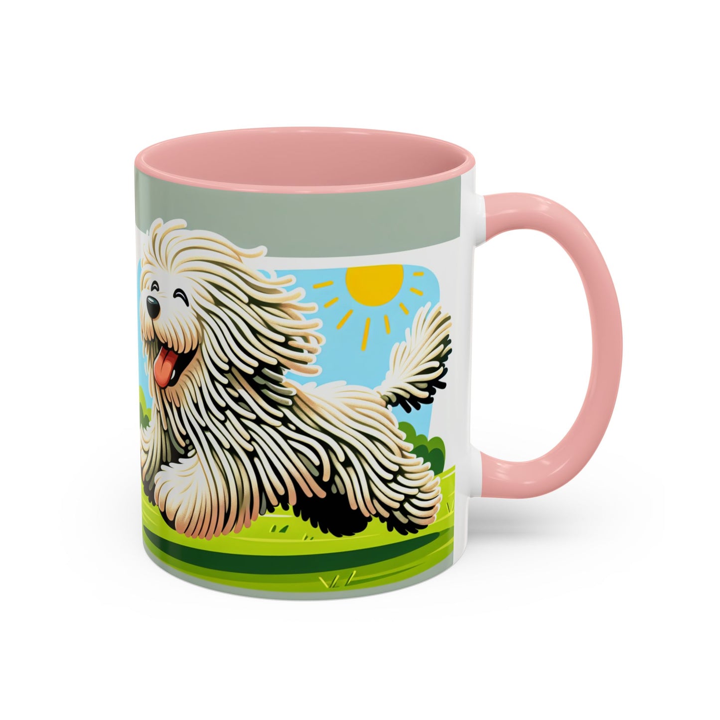 Mug Komondor Accent - Le cadeau idéal pour les amoureux des chiens