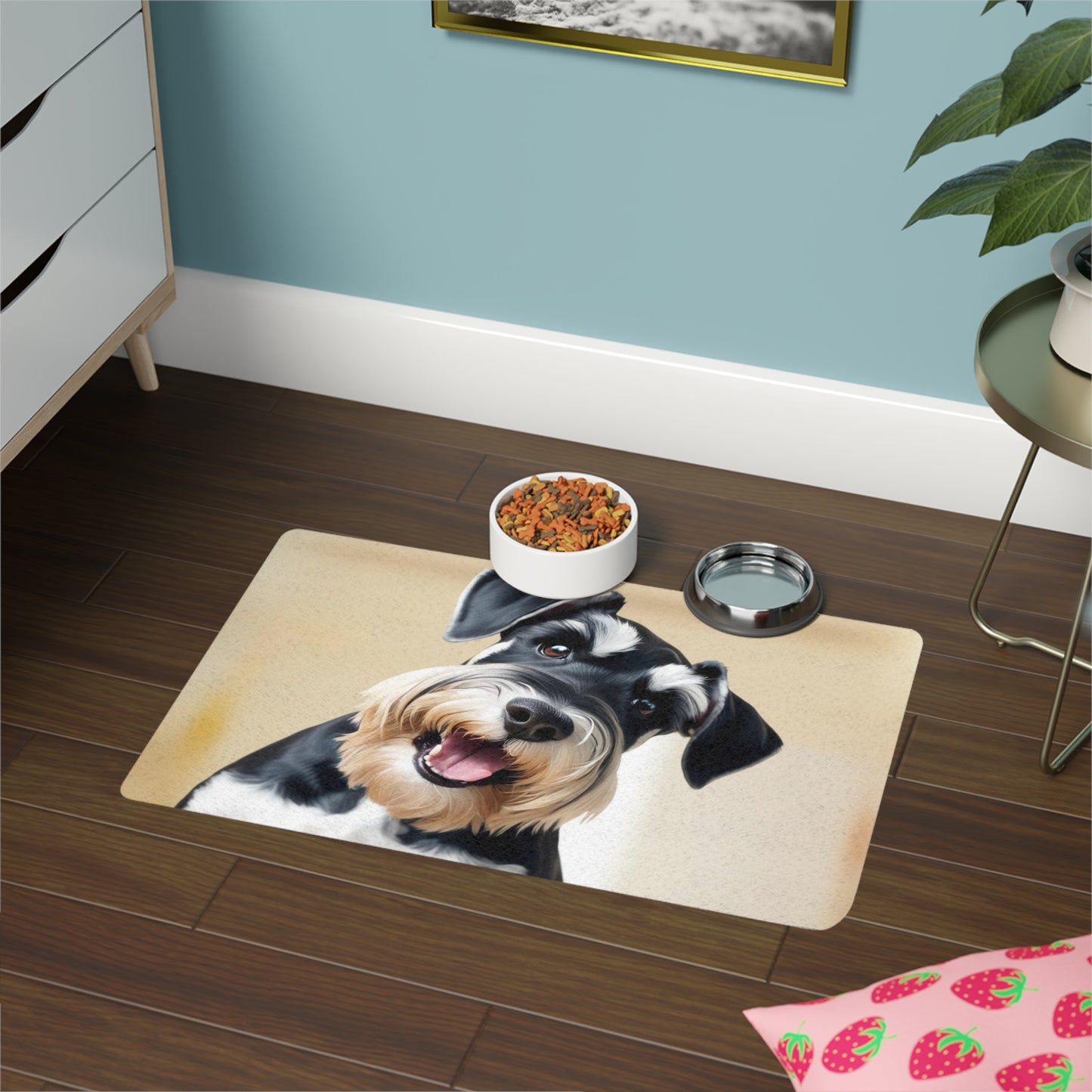 Pet Food Mat (12x18) - Giant Schnauzer