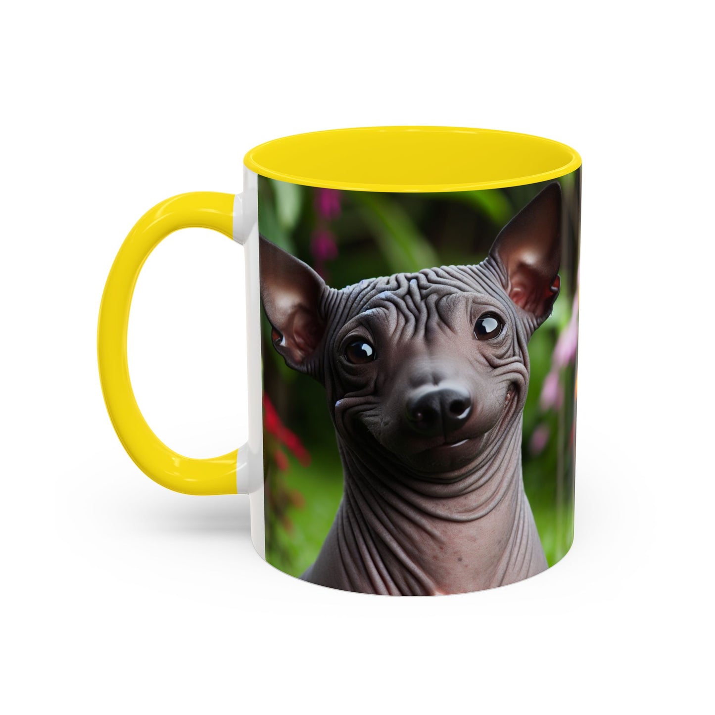 Peruvian Hairless Dog Accent Coffee Mug - Perfect Gift for Dog Lovers