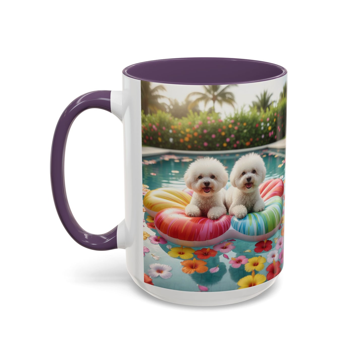 Taza con detalles de Bichón Frisé: el regalo perfecto para los amantes de los perros