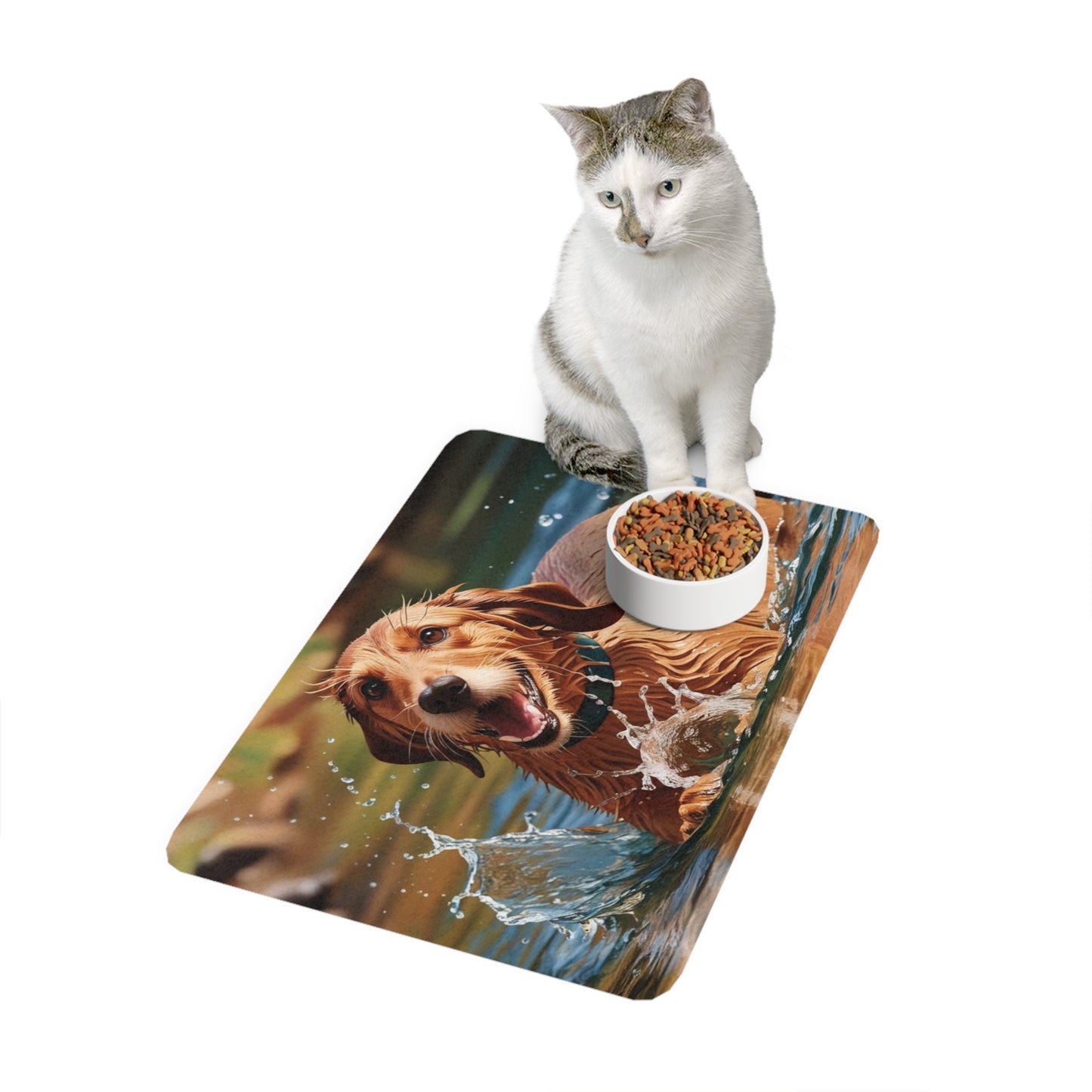 Pet Food Mat (12x18) - Otterhound