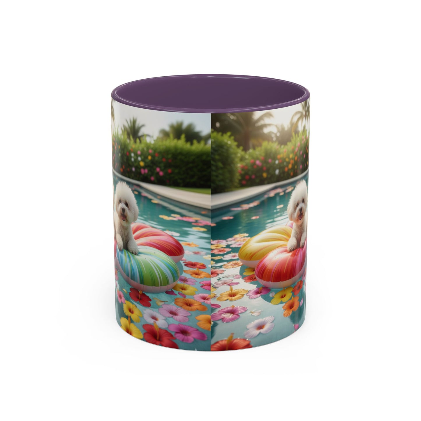 Taza con detalles de Bichón Frisé: el regalo perfecto para los amantes de los perros