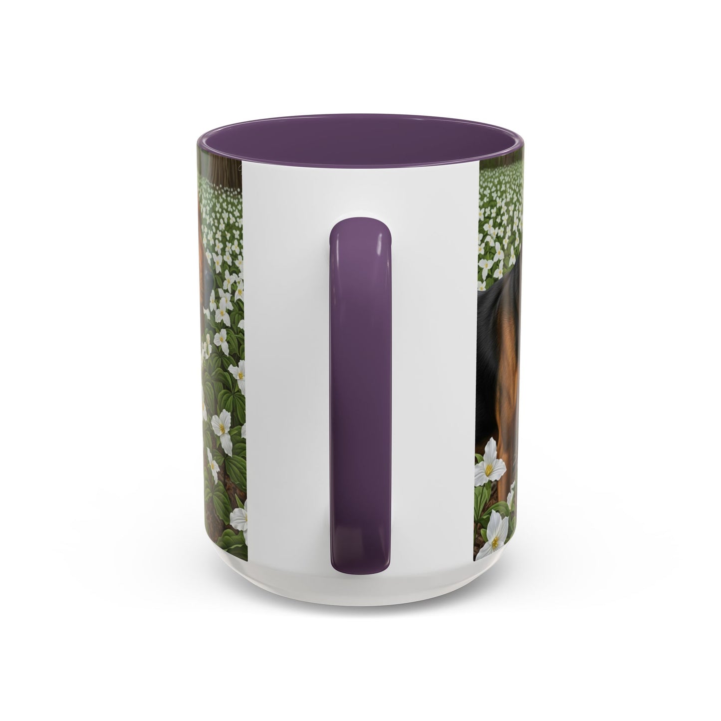 Treeing Walker Coonhound Accent Coffee Mug - Perfect Gift for Dog Lovers