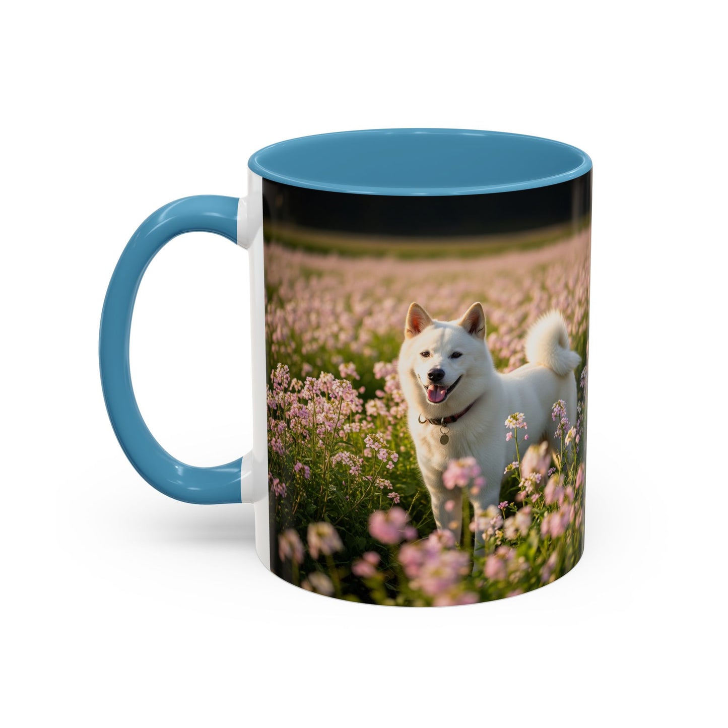 Mug Kishu Ken Accent Coffee - Cadeau idéal pour les amoureux des chiens