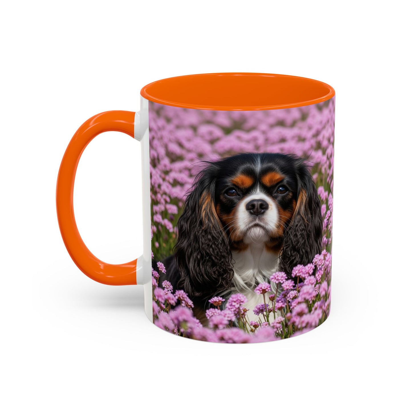 Taza de café con detalles de King Charles Spaniel: el regalo perfecto para los amantes de los perros.