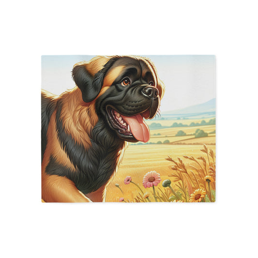 Spanish Mastiff Sweatshirt Blanket