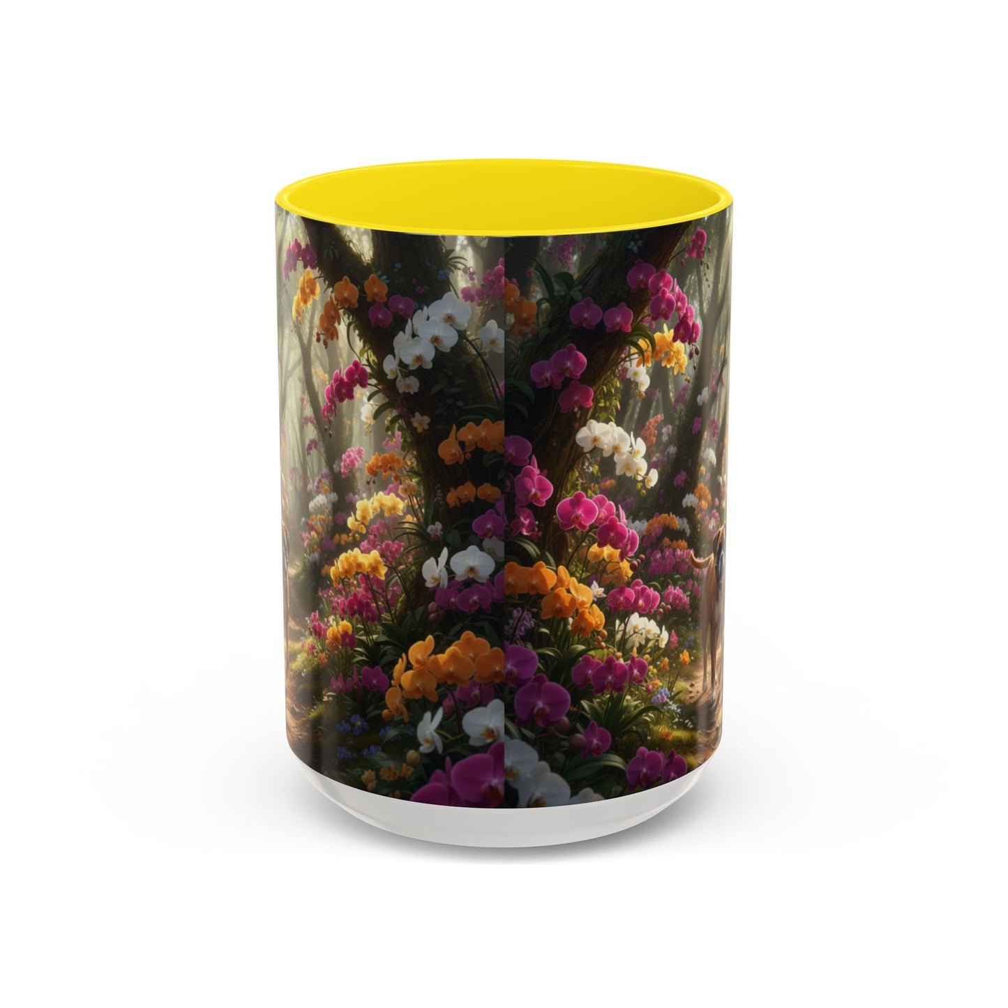 Boxer Accent Mug – Ceramic Coffee Cup