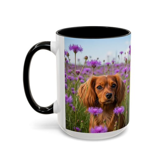 English Toy Spaniel Accent Coffee Mug - Perfect Gift for Dog Lovers