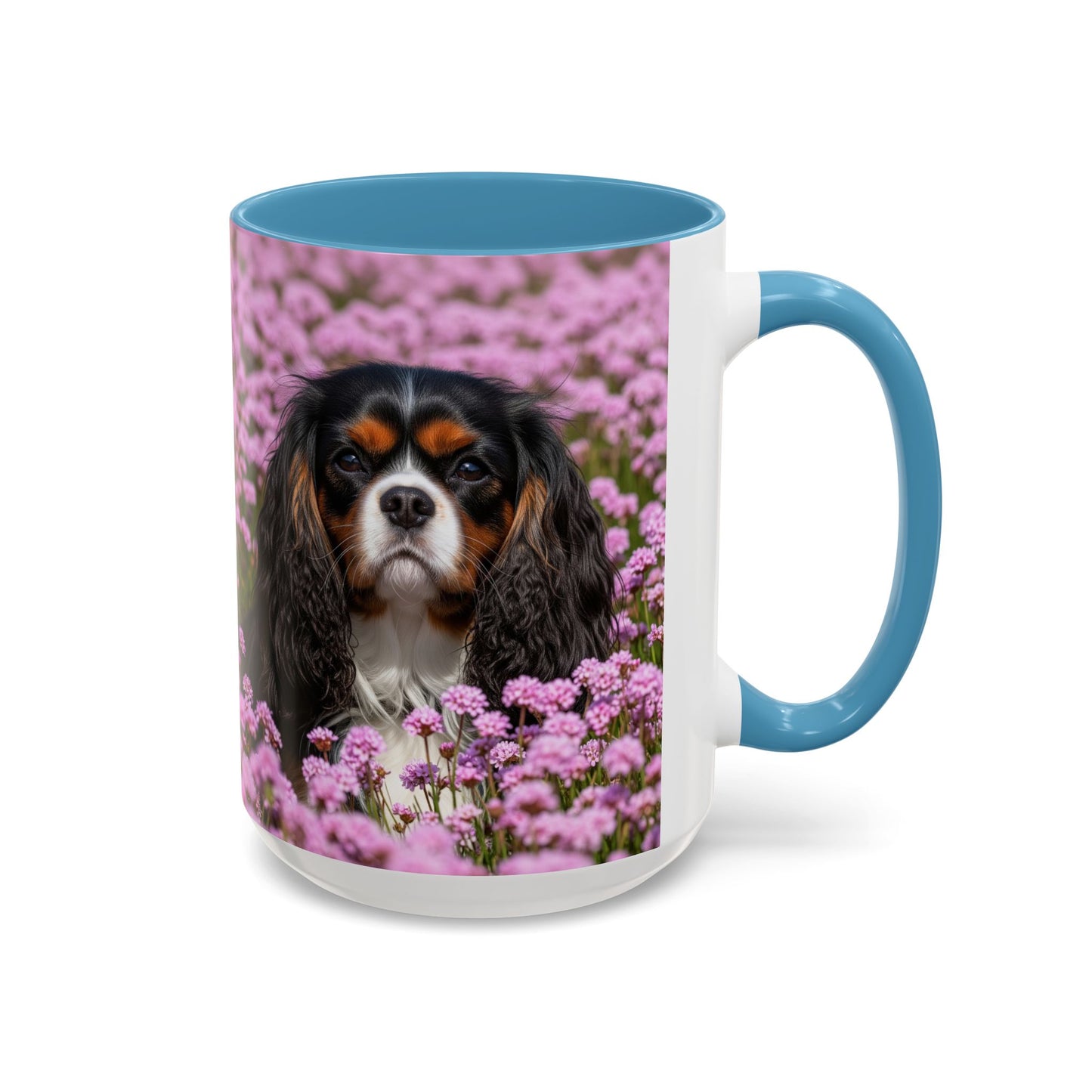 Taza de café con detalles de King Charles Spaniel: el regalo perfecto para los amantes de los perros.