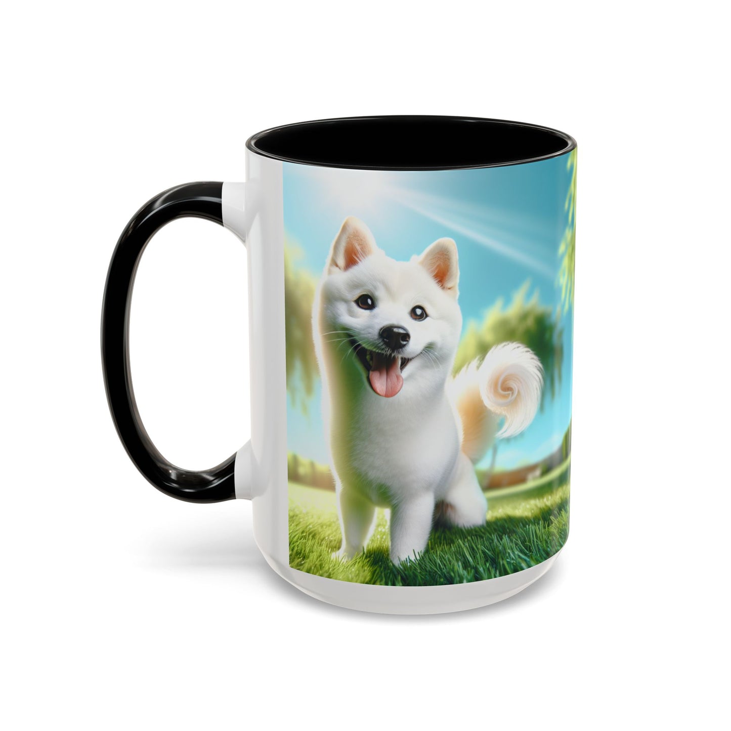 Mug Kishu Ken Accent Coffee - Cadeau idéal pour les amoureux des chiens