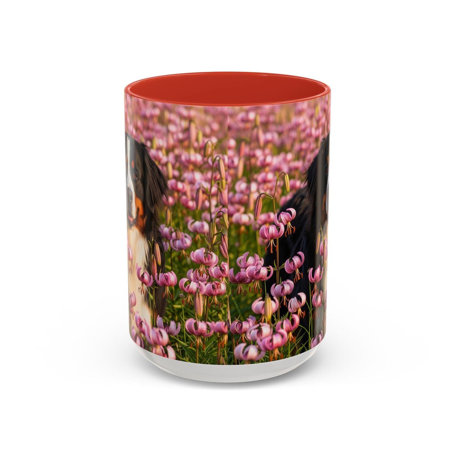 Bernese Mountain Dog Accent Coffee Mug - Perfect Gift for Dog Lovers