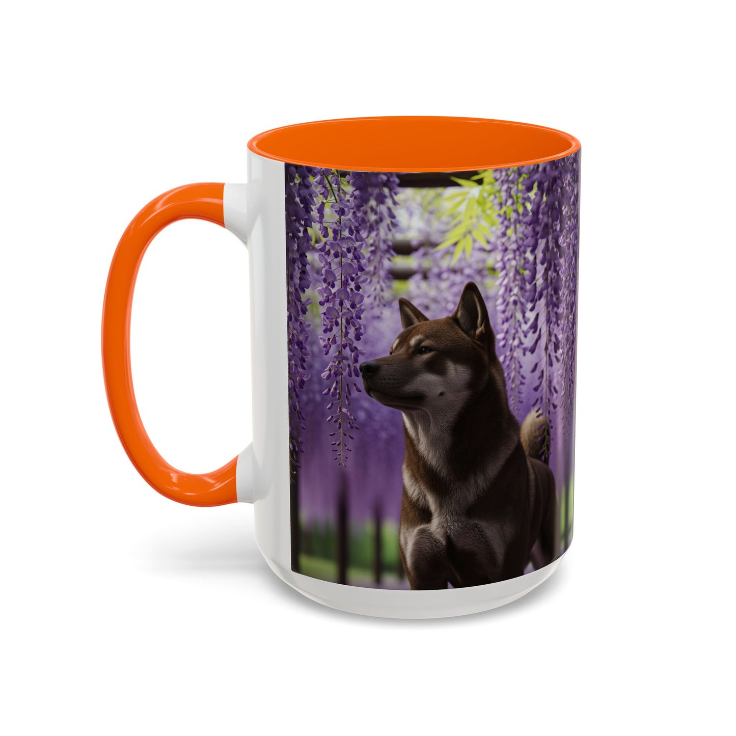 Mug à café Shikoku Accent - Cadeau idéal pour les amoureux des chiens