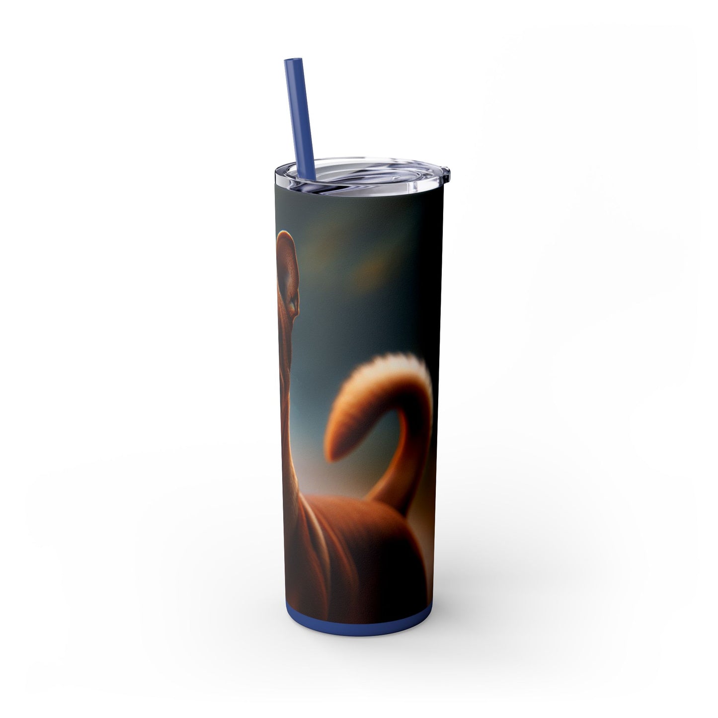 Gobelet isotherme de Chongqing (Chine) avec paille, 590 ml (20 oz).