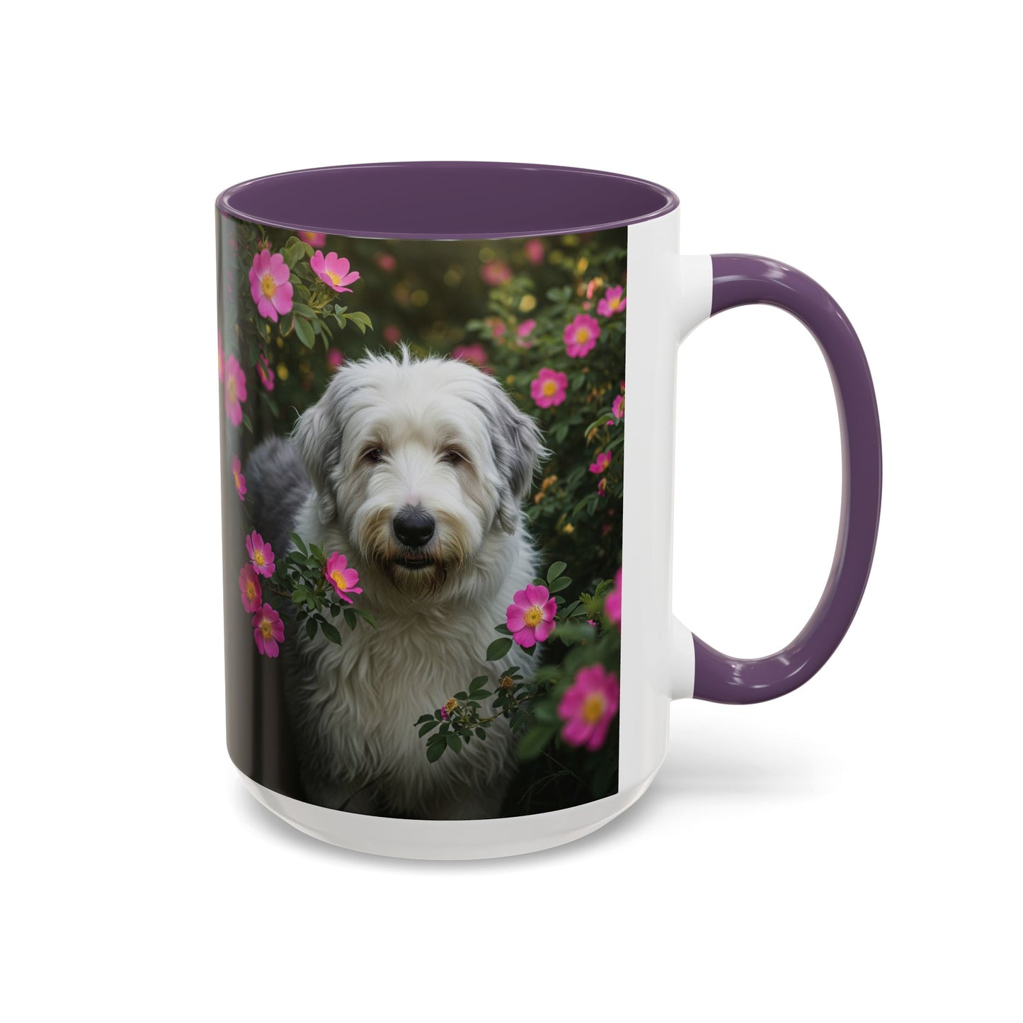 Mug à café à motif de bobtail - Cadeau idéal pour les amoureux des chiens