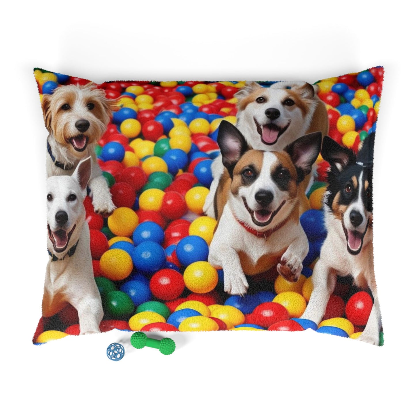 Playing Dogs Pet Bed