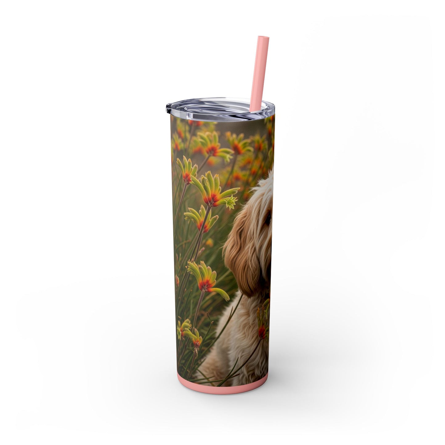 Vaso Cavoodle con pajita, 20 oz