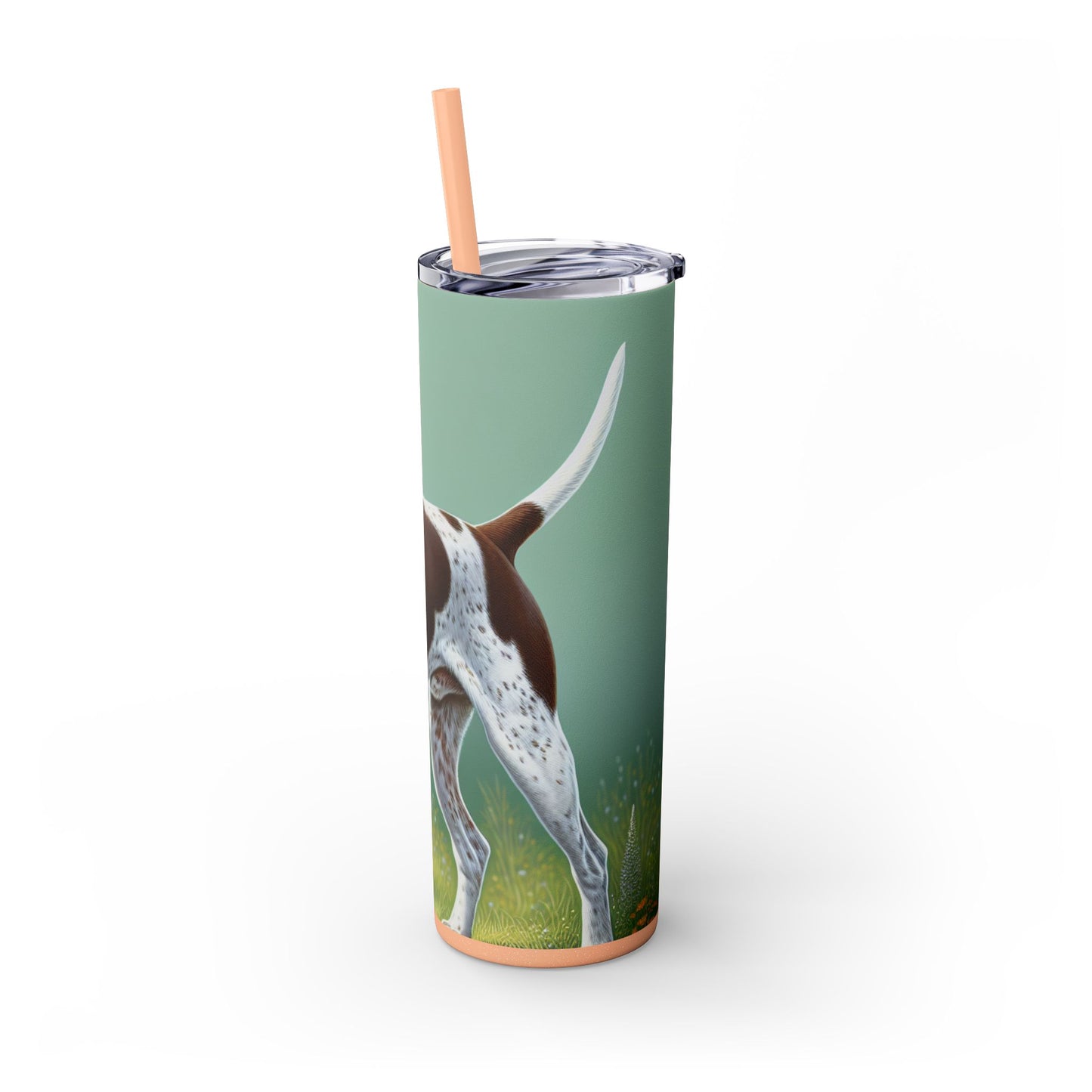 Pointer Skinny Tumbler with Straw, 20oz