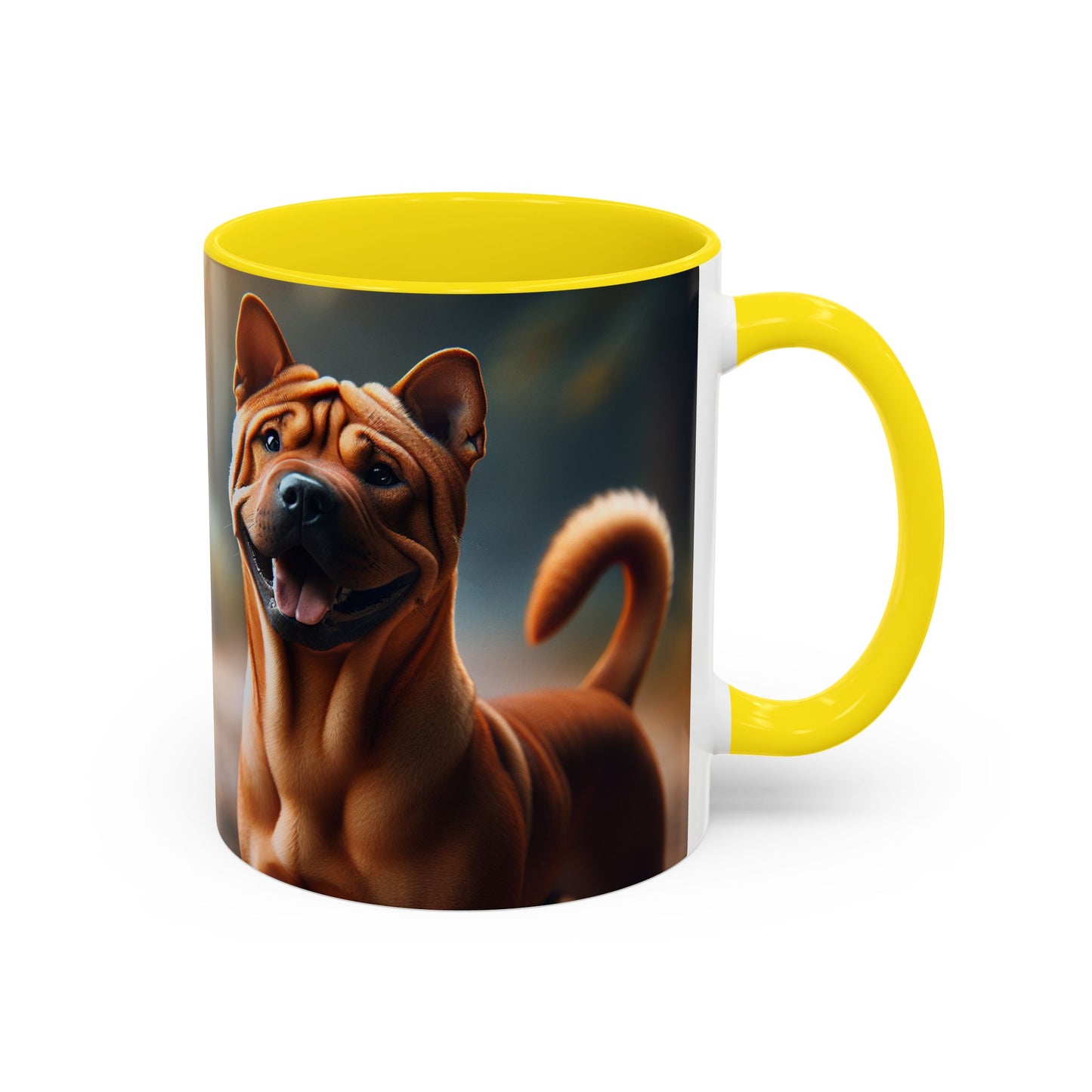 Chinese Chongqing Accent Coffee Mug - Perfect Gift for Dog Lovers