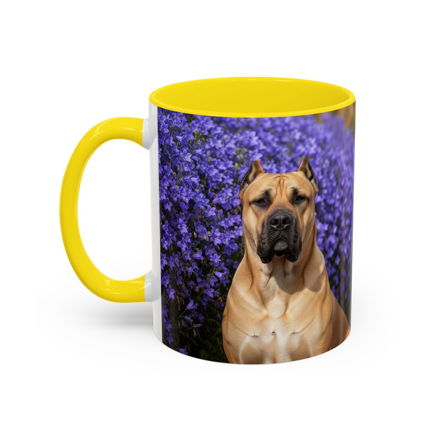 Taza con detalles de Presa Canario: el regalo perfecto para los amantes de los perros