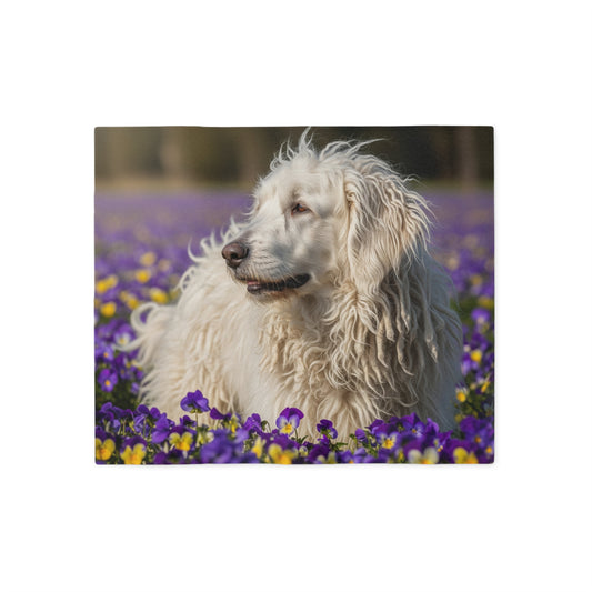 Komondor Sweatshirt Blanket