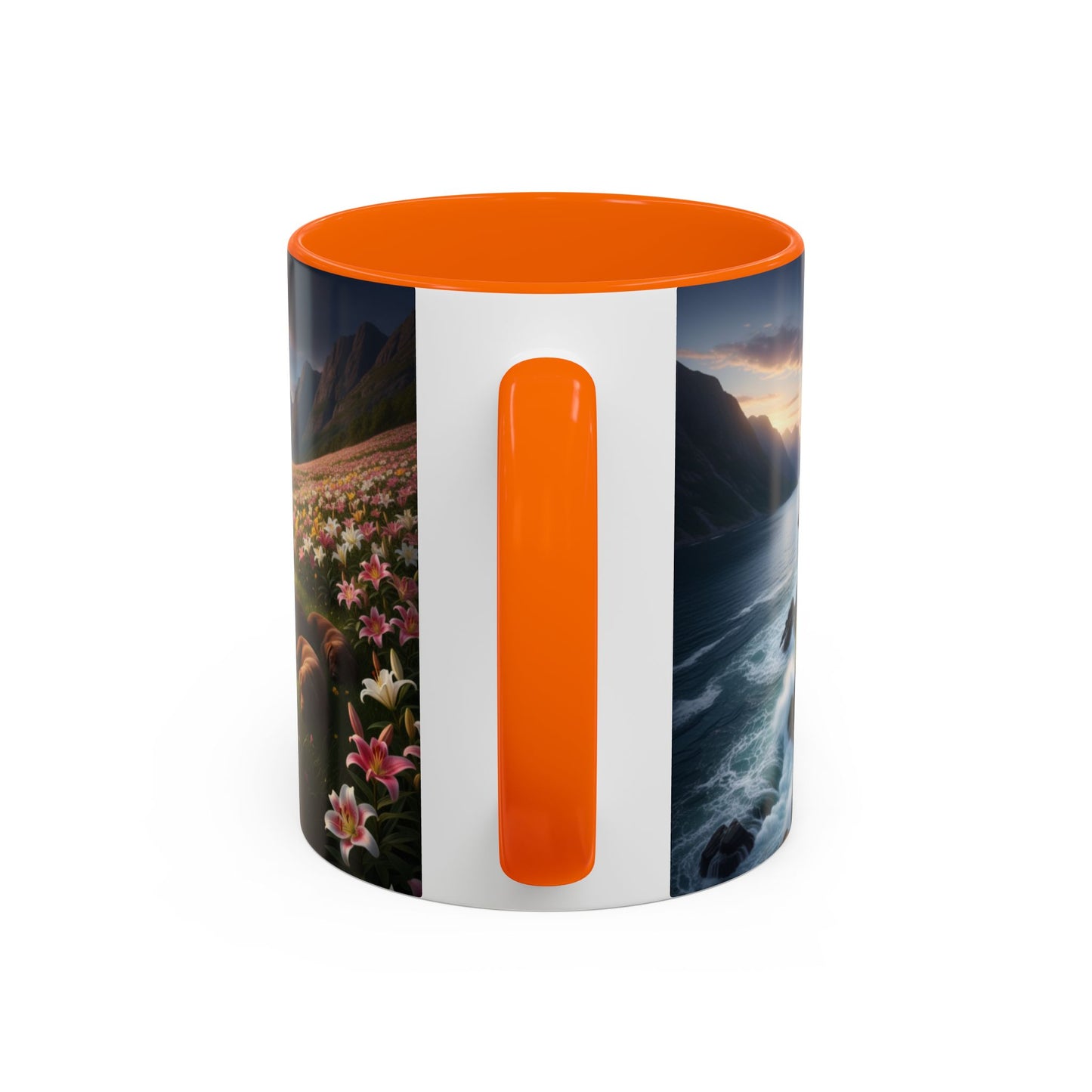 Chocolate Labrador Retriever Accent Mug – Ceramic Coffee Cup