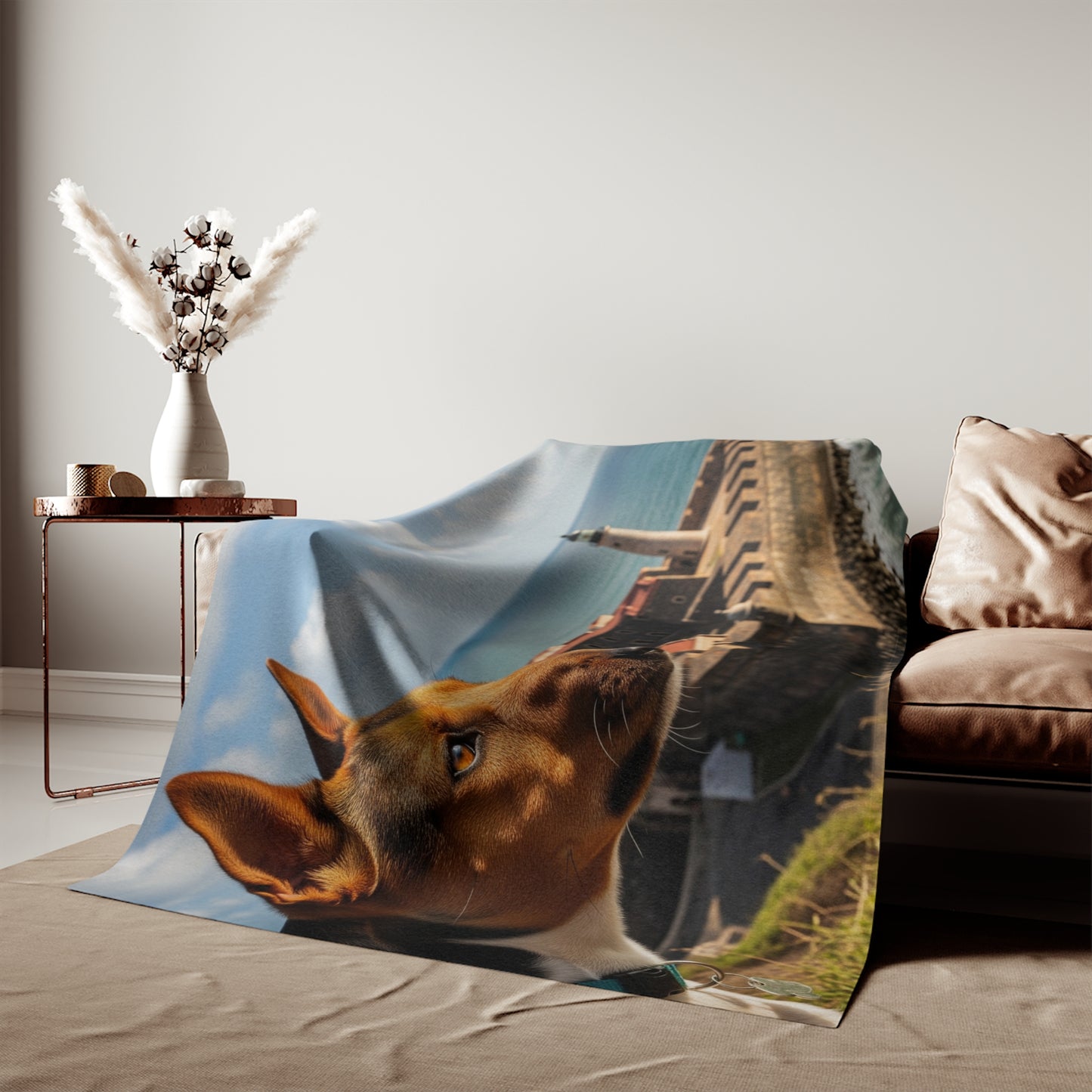 Teddy Roosevelt Terrier Blanket