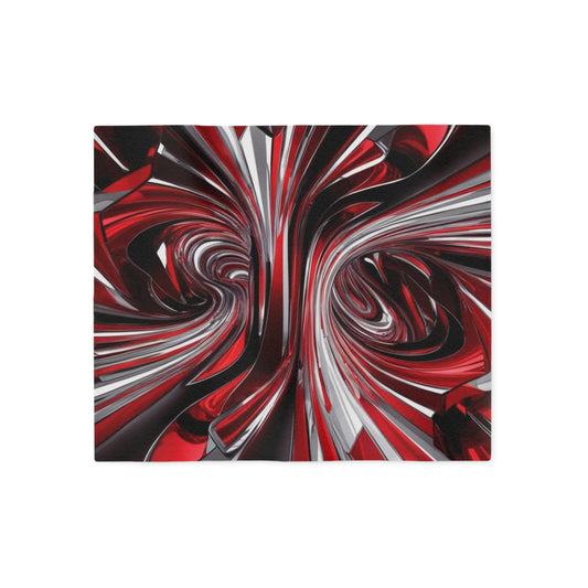 Optical Illusion Sweatshirt Blanket