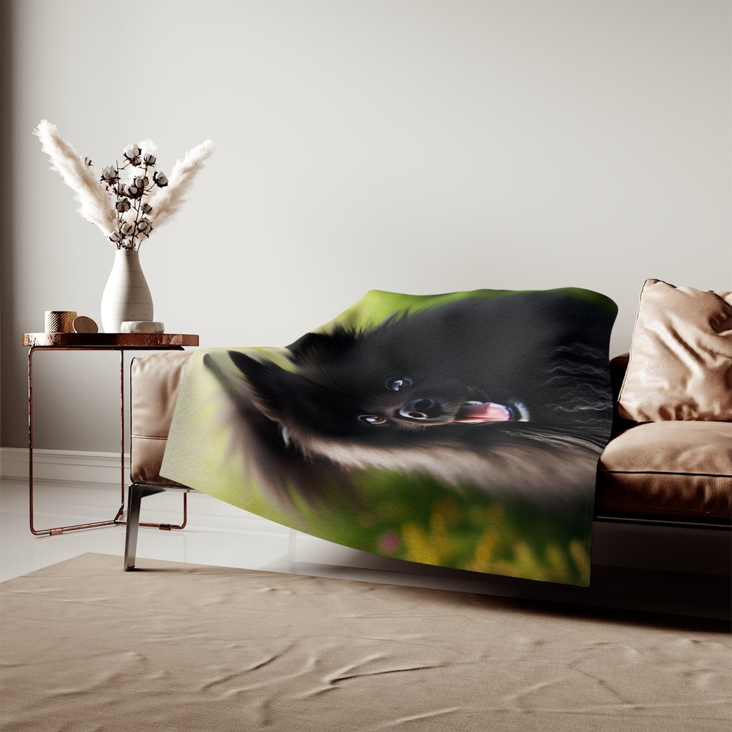 Swedish Lapphund Sweatshirt Blanket