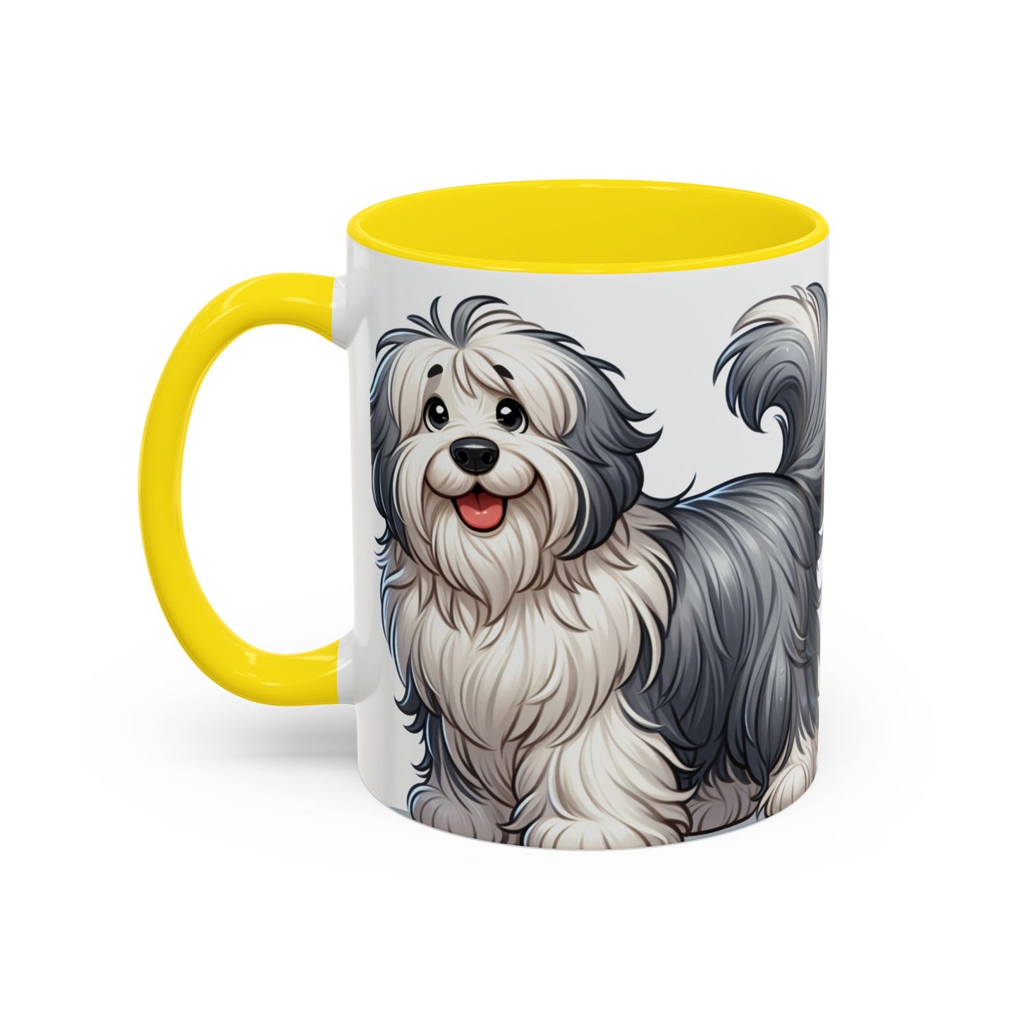 Mug à café à motif de bobtail - Cadeau idéal pour les amoureux des chiens