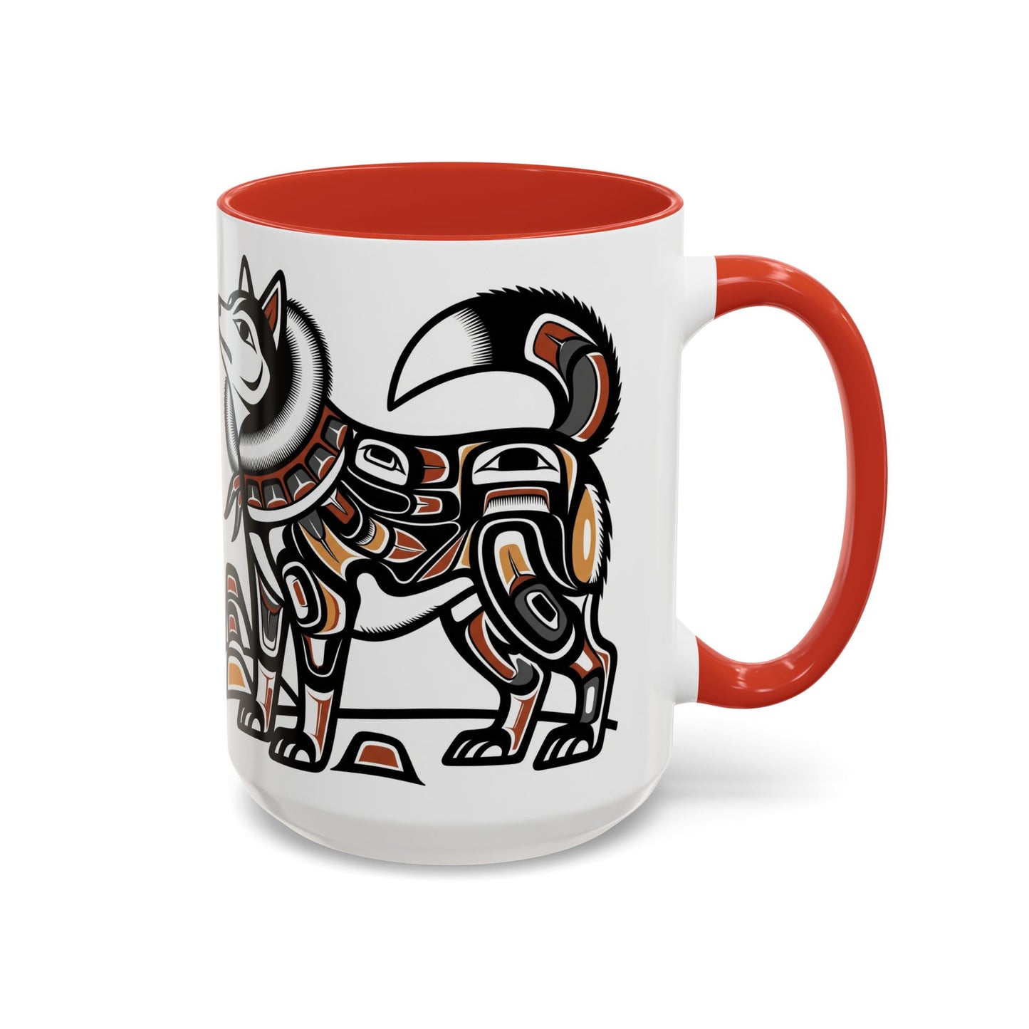 Siberian Husky Accent Coffee Mug - Perfect Gift for Dog Lovers