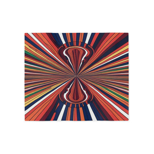 Optical Illusion Sweatshirt Blanket