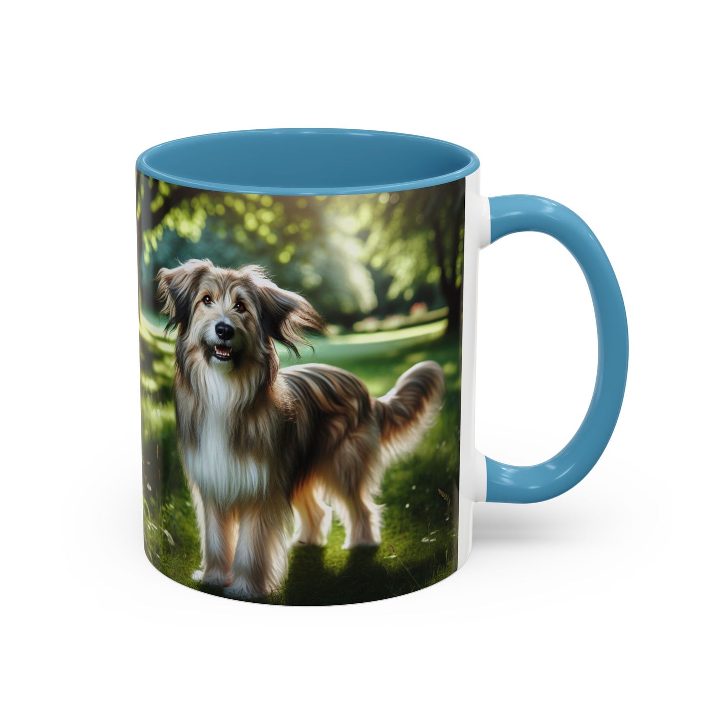 Taza de café con detalles de pastor de los Pirineos: el regalo perfecto para los amantes de los perros