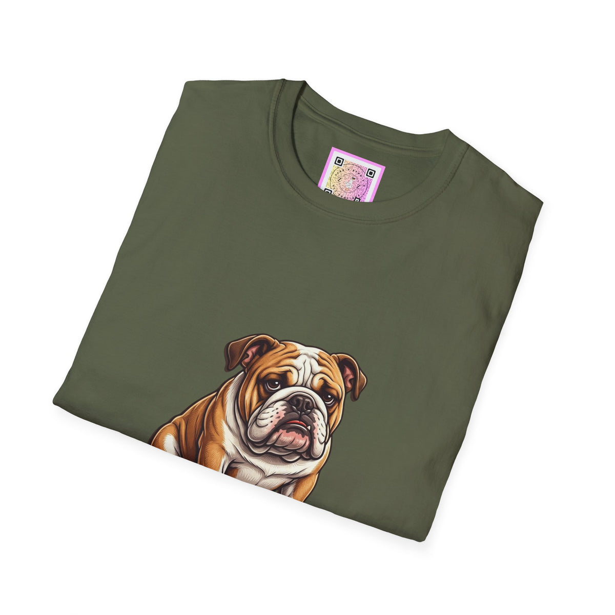 English Bulldog Current Mood Tee Shirt