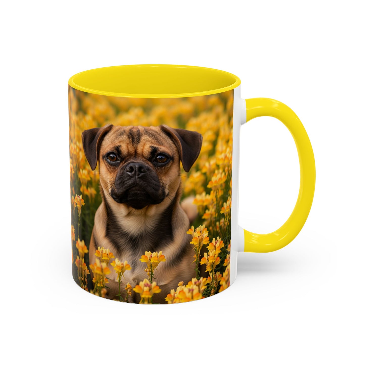 Taza de café con detalles de Puggle: el regalo perfecto para los amantes de los perros