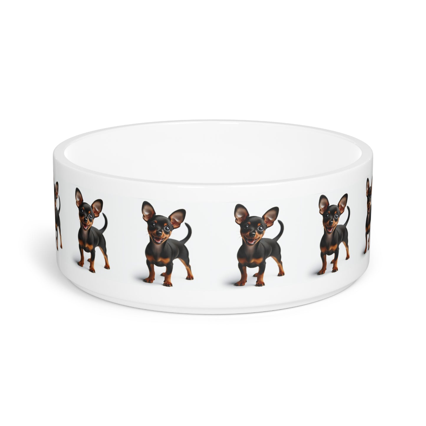 Tazón para mascotas Pinscher miniatura