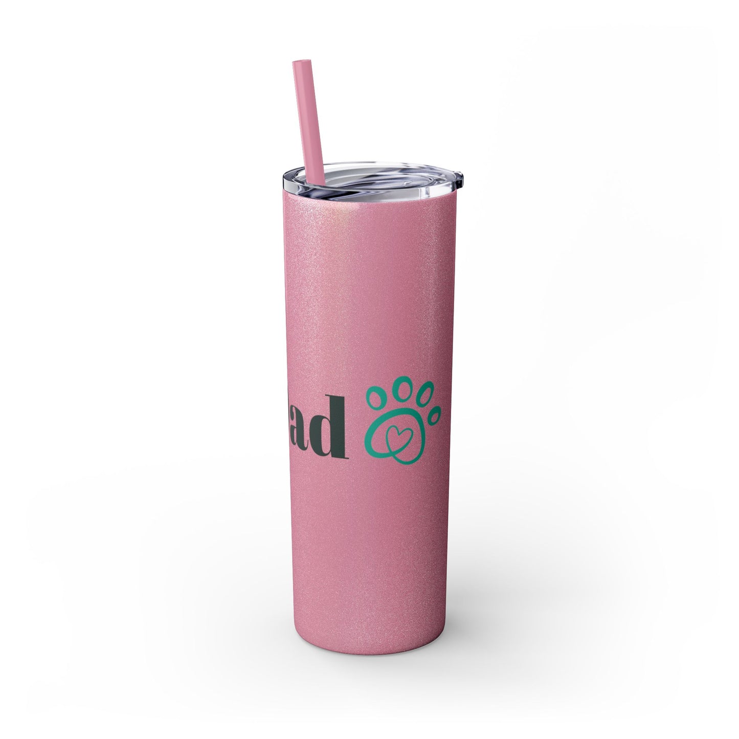 Skinny Tumbler with Straw – 20 oz Stainless Steel Cup