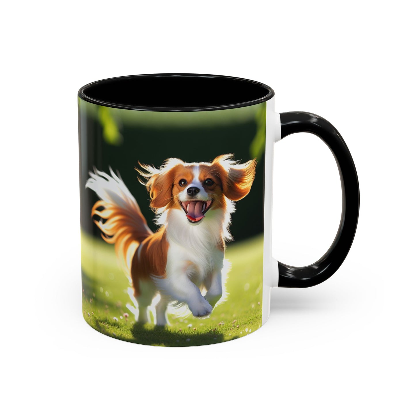 Nederlandse Kooikerhondje Accent Coffee Mug - Cadeau parfait pour les amoureux des chiens